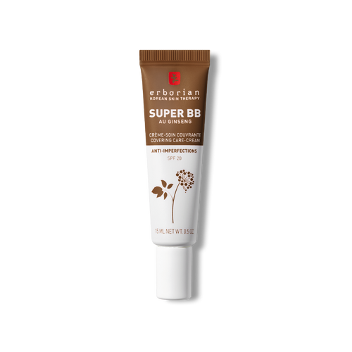 view 1/4 of Super BB Chocolat - full coverage BB cream for acne prone skin 15 ml | Erborian