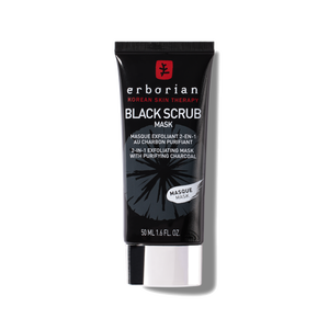 Black Scrub masque exfoliant au charbon 50 ml | Erborian