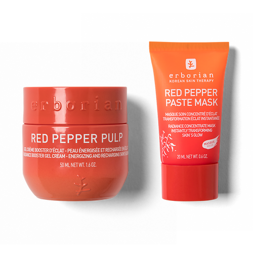 Agrandir la vue1/1 de Duo Red Pepper Pulp & Paste Mask  | Erborian