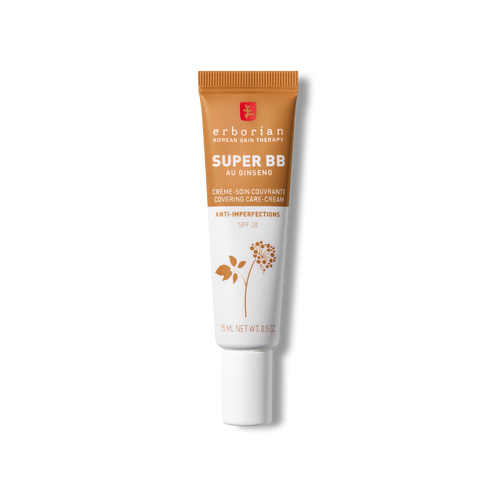 view 1/4 of Super BB Caramel - full coverage BB cream for acne prone skin 15 ml | Erborian